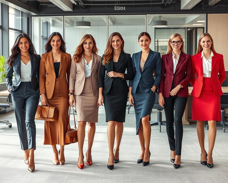 Businessmode und Büro-Outfits