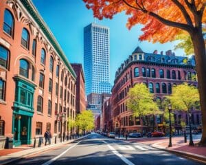 Die besten Spaziergänge in Boston: Geschichte und Moderne