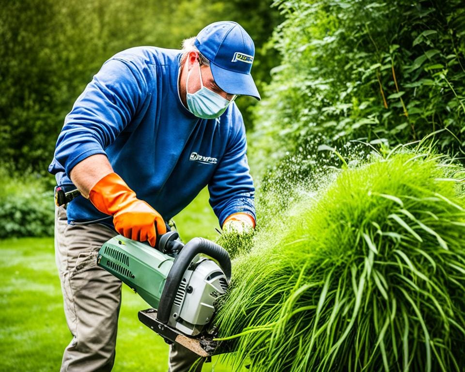 Freischneider in der Gartenpflege