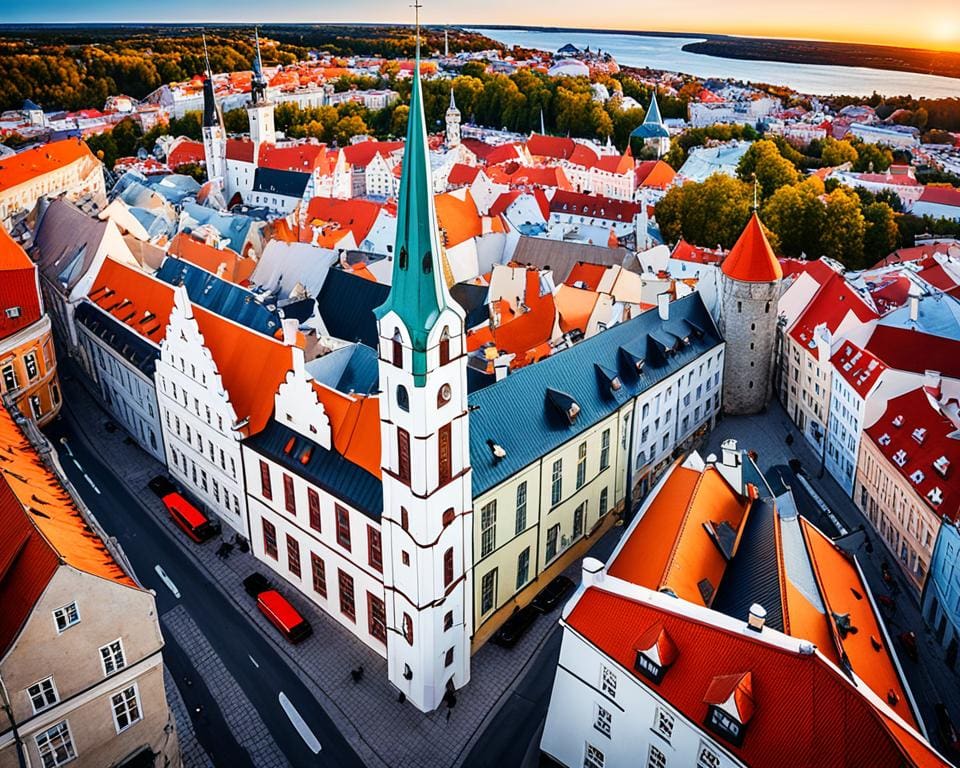 Historische Gebäude Tallinn