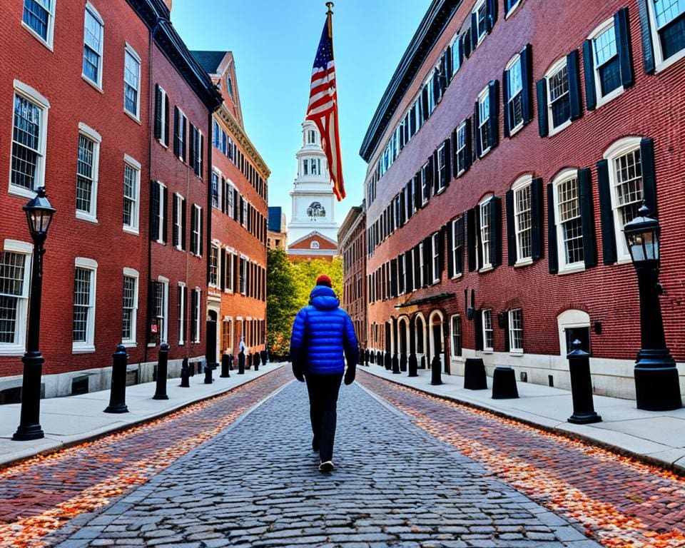 Historische Spaziergänge Boston