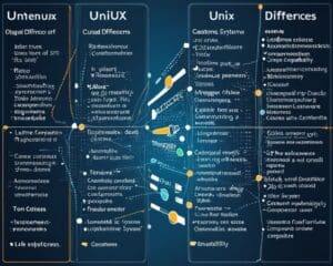 Linux vs. Unix: Unterschiede und Gemeinsamkeiten