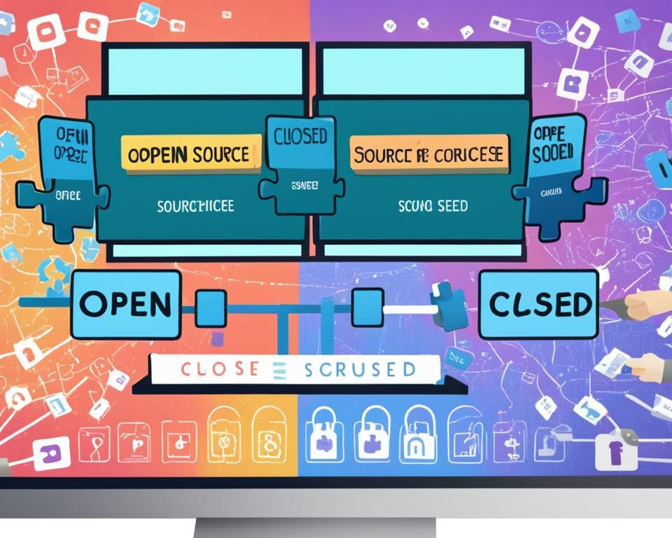 Open Source vs. Closed Source: Vor- und Nachteile abgewogen