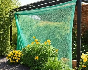 Schattiernetze für den Garten: Schutz vor Sonne und Hitze