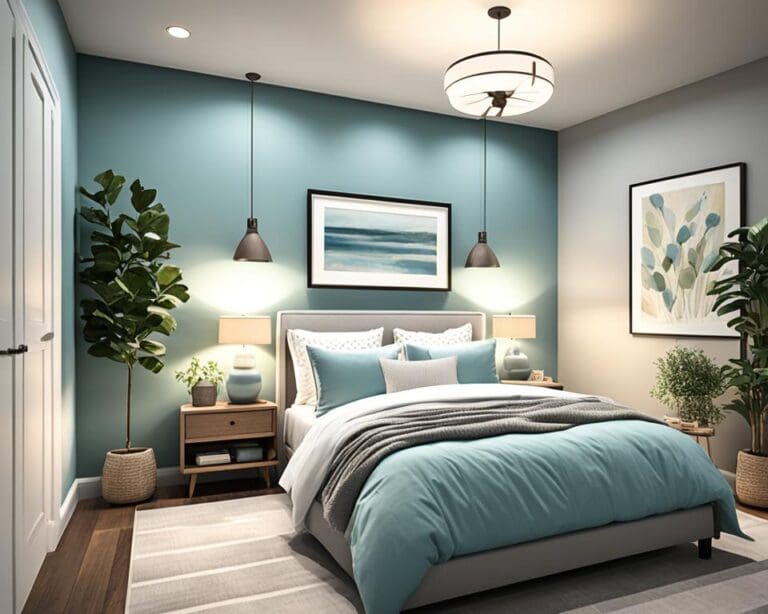 Schlafzimmerfarben, die für Entspannung sorgen