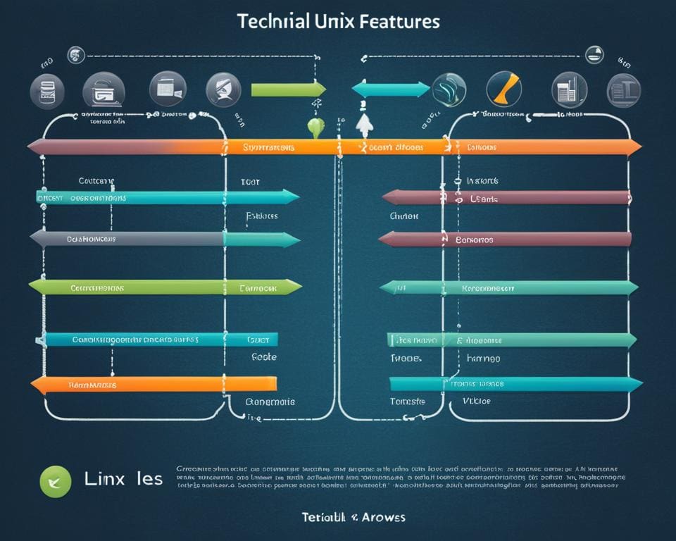 technische Vergleiche zwischen Linux und Unix