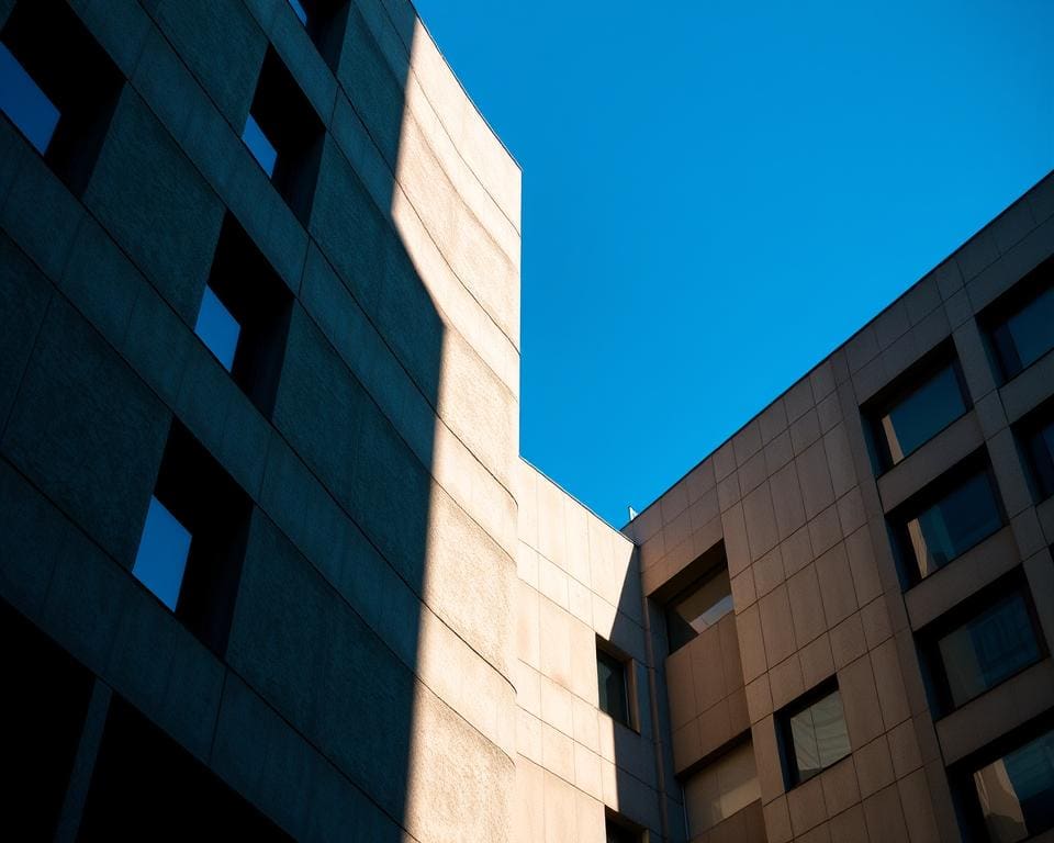 Architekturfotografie Techniken Licht und Schatten