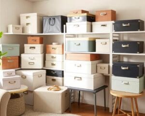 Aufbewahrungsboxen für jedes Zimmer