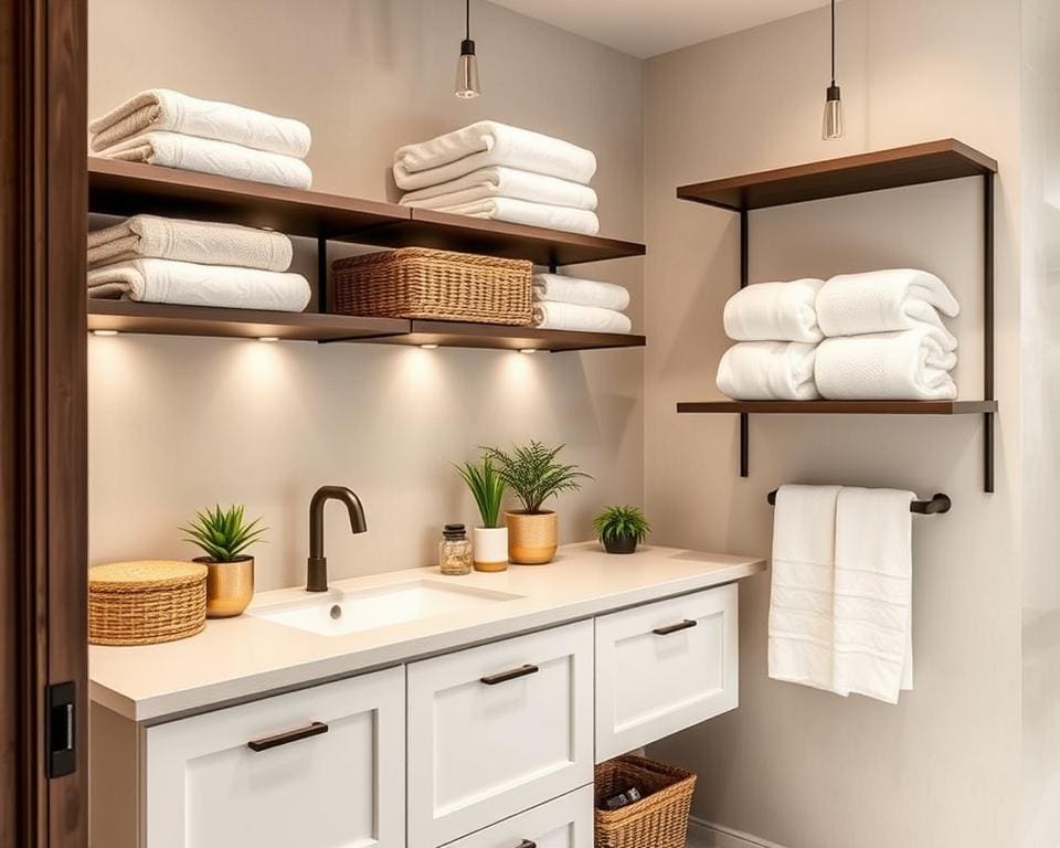 Aufbewahrungsideen für das Badezimmer