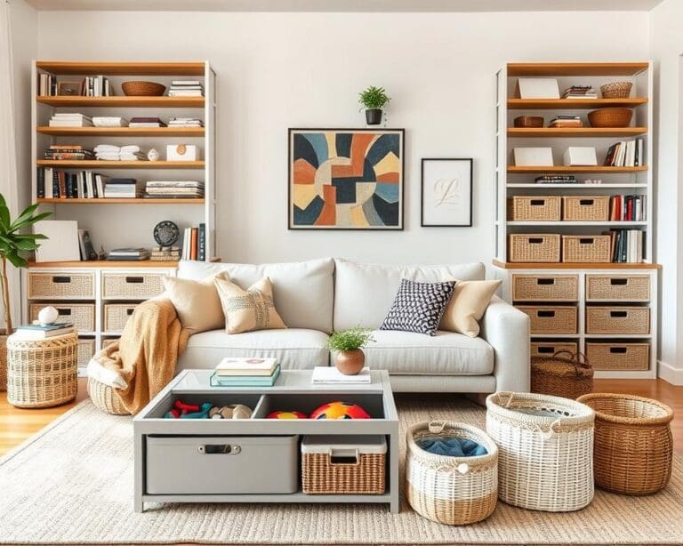 Aufbewahrungslösungen für mehr Ordnung im Haus
