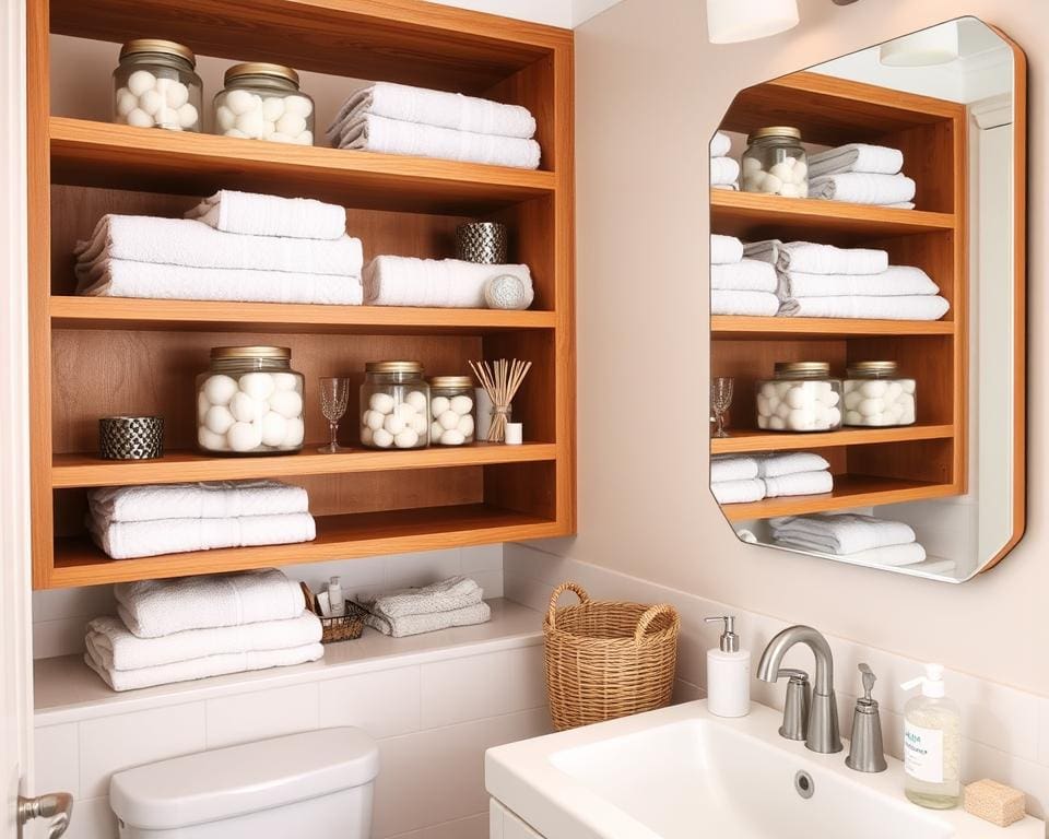 Badezimmeraufbewahrung: So schaffen Sie Ordnung