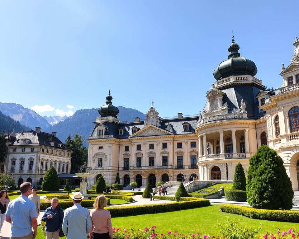 Barocke Paläste in Innsbruck, Österreich