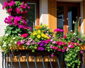 Blumenkästen für den Balkon: Kreative Pflanzenkombinationen