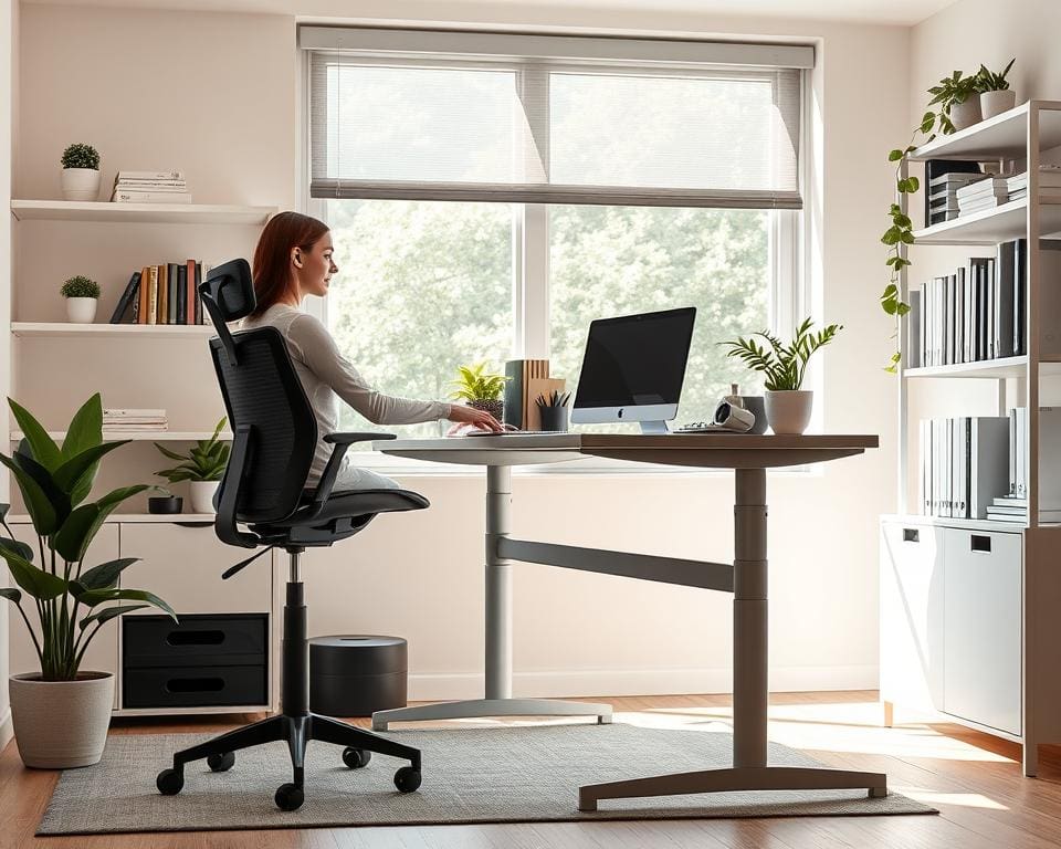 Büromöbel für ein ergonomisches Homeoffice