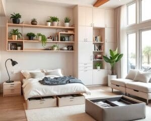 Effiziente DIY-Tipps für platzsparende Stauraumlösungen