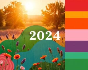 Farben der Saison: Welche Nuancen 2024 dominieren