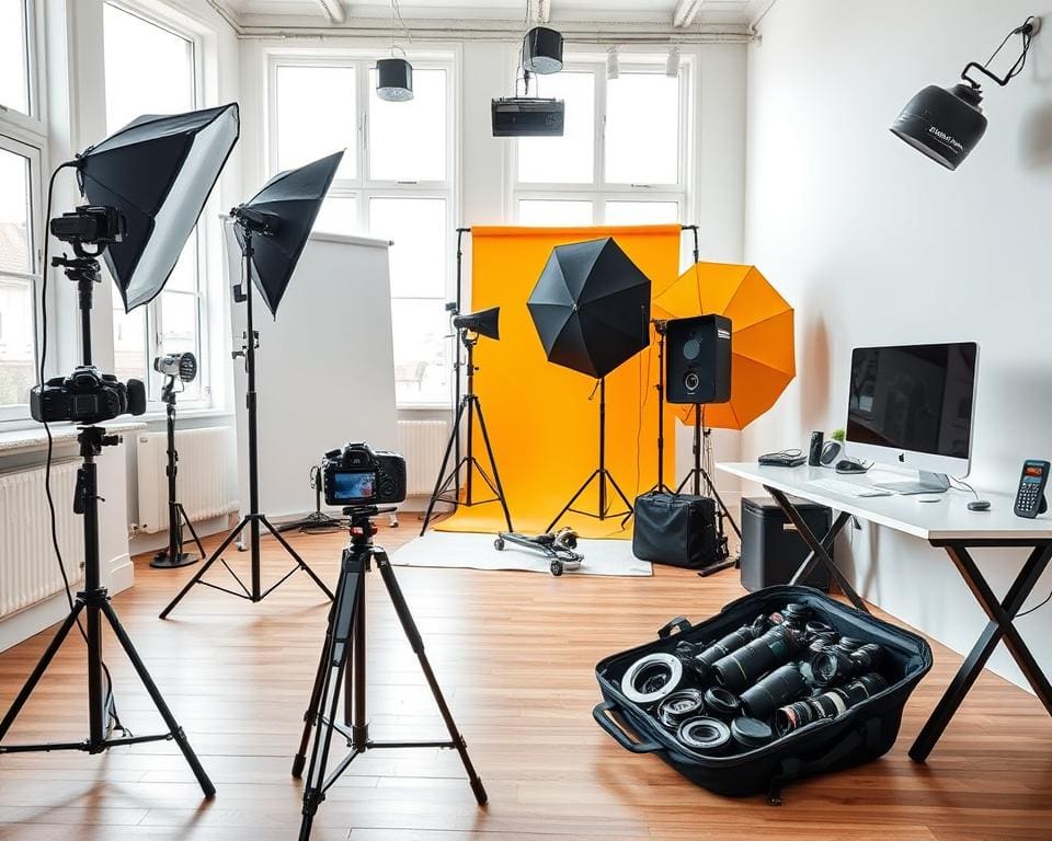 Fotostudio Grundausstattung