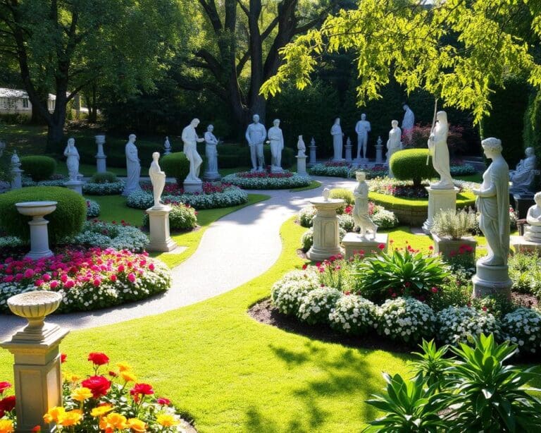 Gartenstatuen richtig platzieren: So setzen Sie Akzente