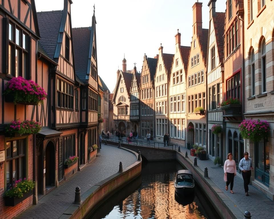 Geschichte der Historischen Altstadt von Brügge, Belgien