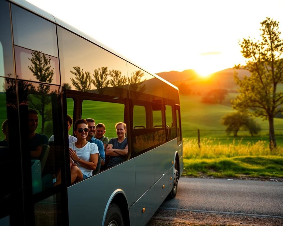 Gruppenreisen im Reisebus mieten