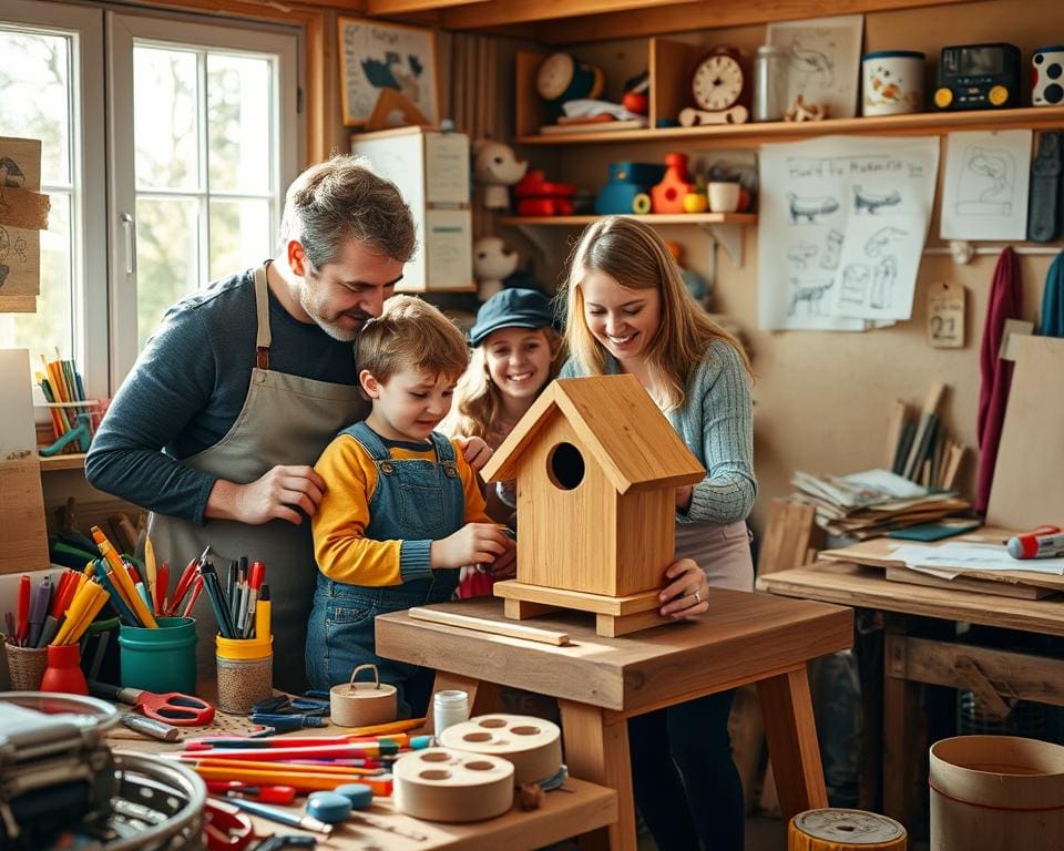 Heimwerken als Familie