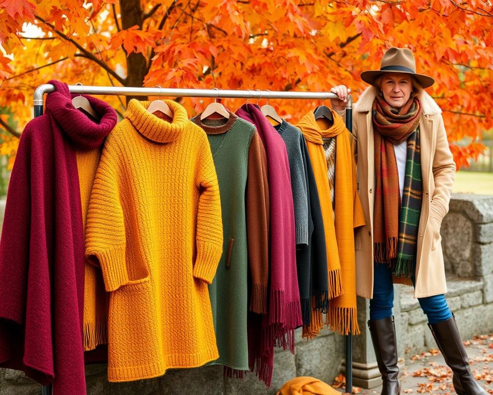 Herbstmode: Farben und Stoffe im Trend