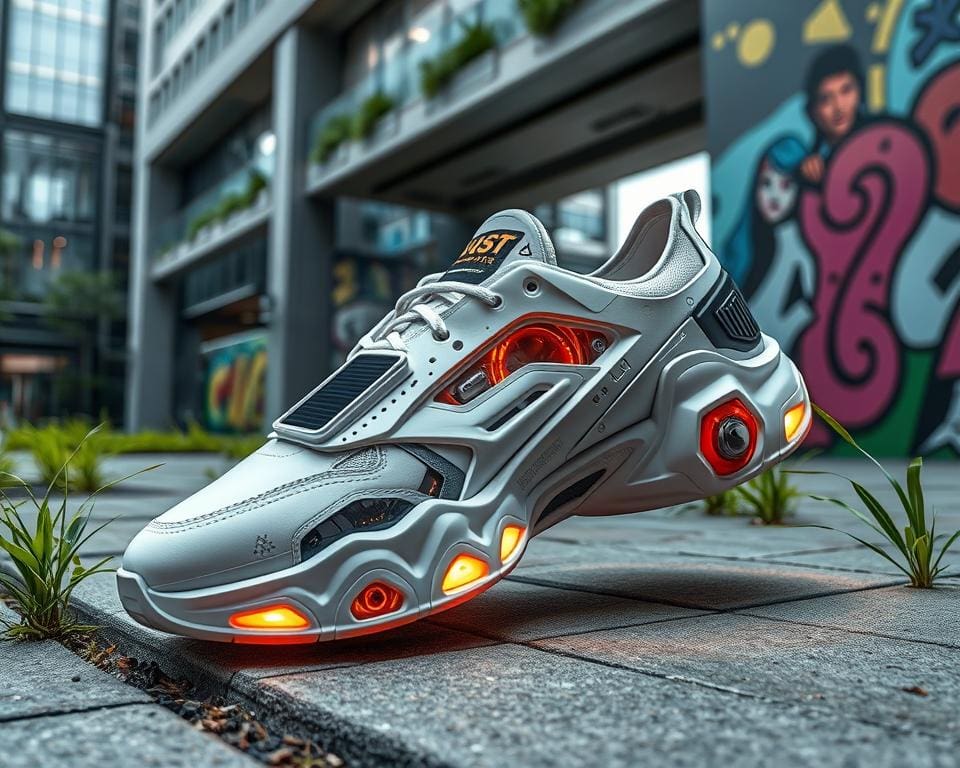 High-Tech-Sneaker und nachhaltige Materialien