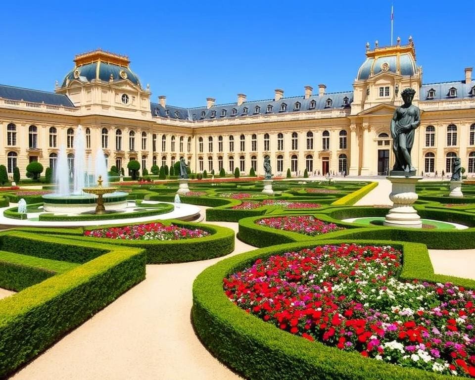 Historische Gärten in Versailles, Frankreich