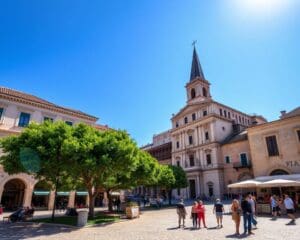 Historische Plätze in Split, Kroatien