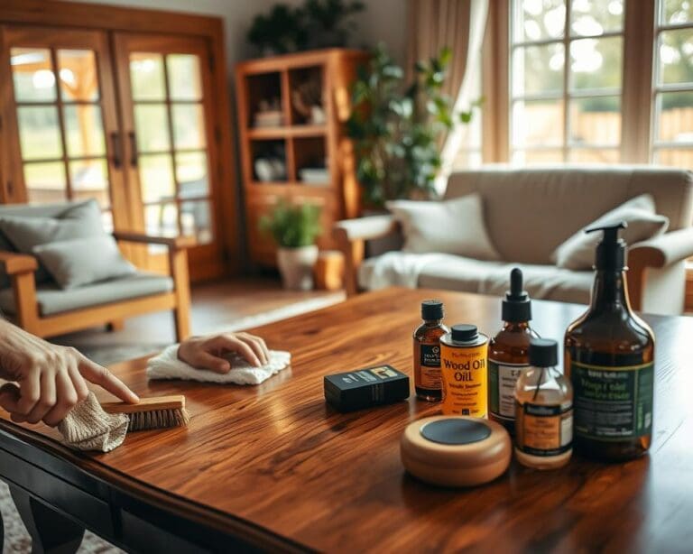 Holzmöbel pflegen: So bleibt das Holz lange schön