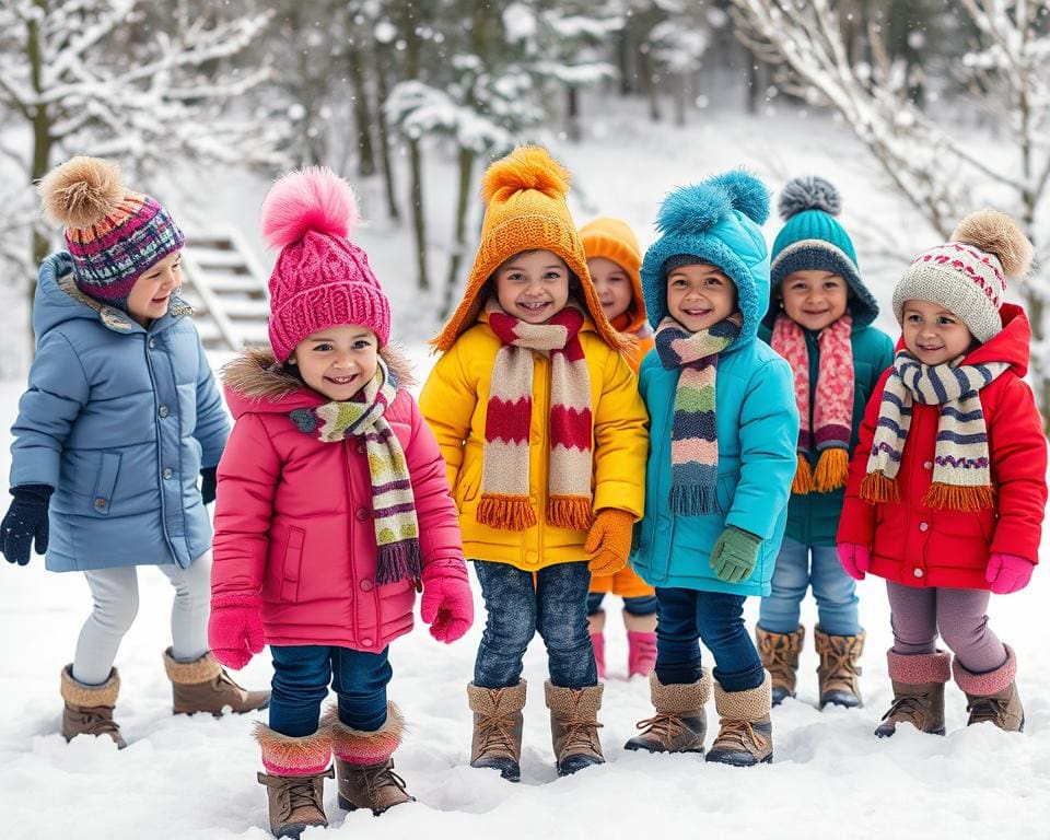 Kinderkleidung Trends für den Winter