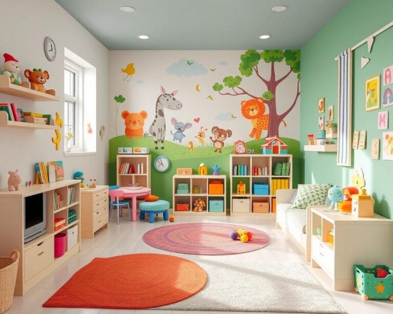 Kinderzimmer dekorieren: Sicherheit und Spaß vereinen