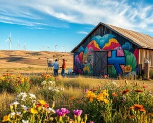 Kunst und Natur in Lubbock, Texas