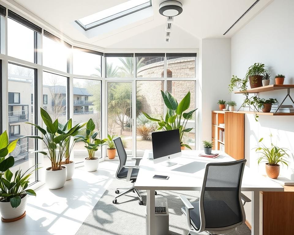 Licht und Luftqualität im Homeoffice