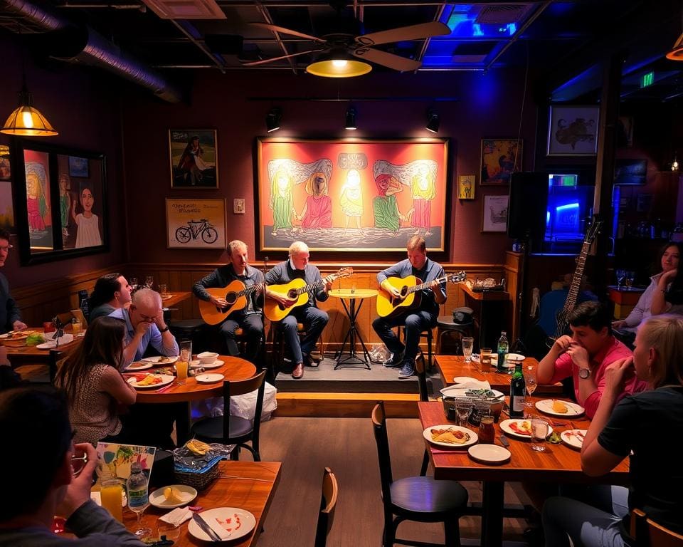 Live-Musik in Restaurants