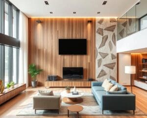 Moderne Wandverkleidungen für multifunktionale Wohnräume