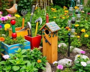 Nachhaltige Gartendeko: Ideen aus recycelten Materialien