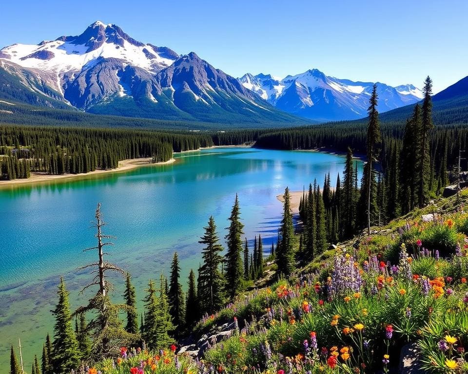 Natur pur im Jasper-Nationalpark, Kanada