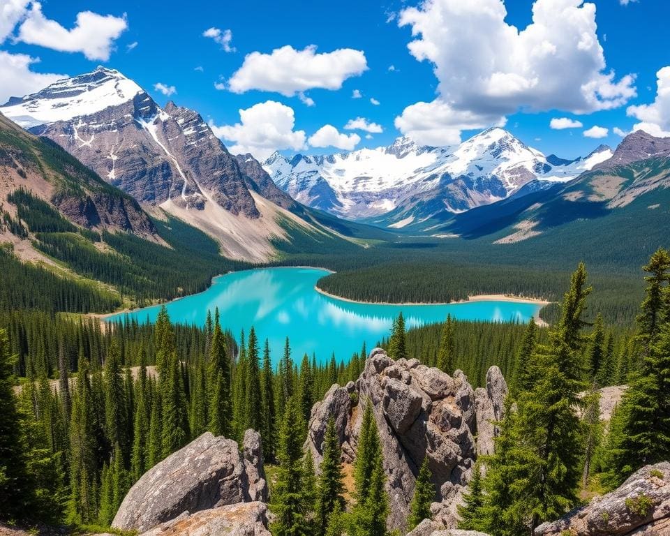 Naturwunder im Banff-Nationalpark, Kanada