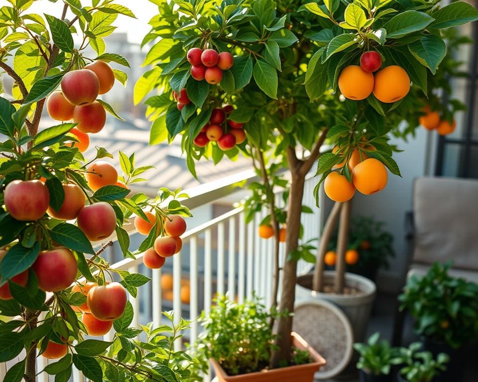 Obstbäume für Balkon und Terrasse