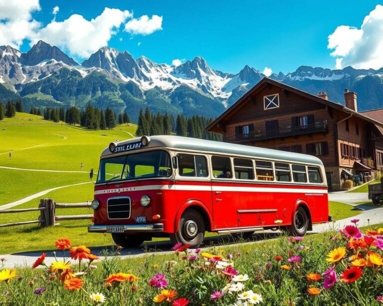 Oldtimer Postauto Schweiz