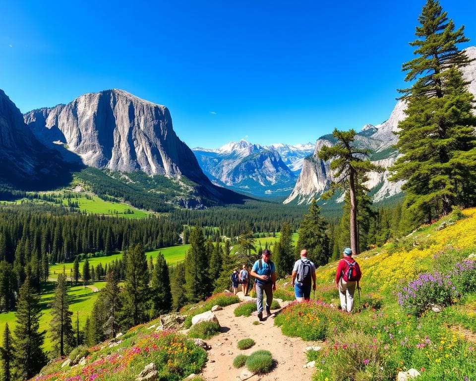 Outdoor-Abenteuer im Yosemite-Nationalpark, Kalifornien