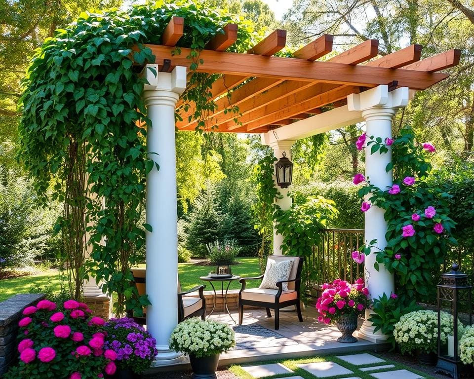 Pergola gestalten: Ideen zur Bepflanzung und Dekoration