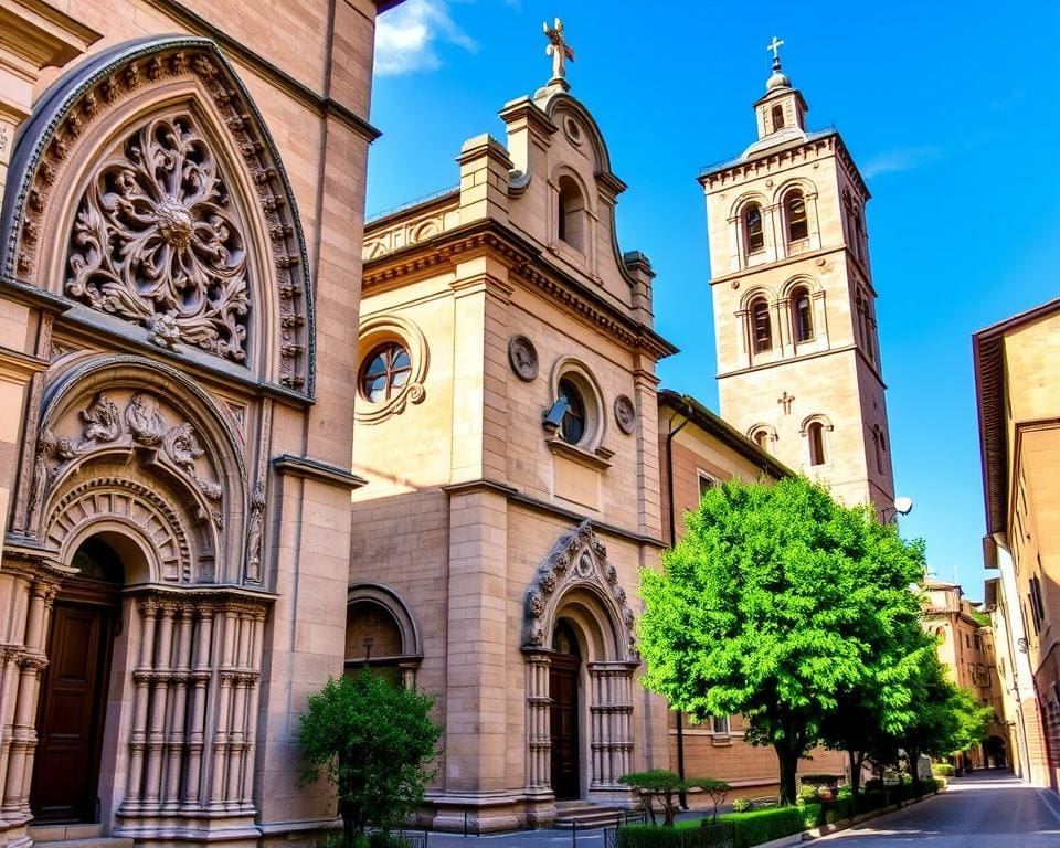 Romanische Kirchen in Verona, Italien