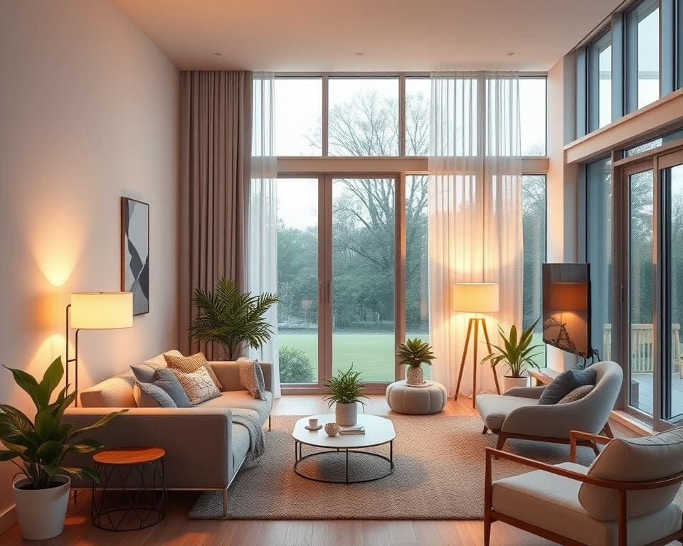 Smarte Ideen zur energiesparenden Beleuchtung im Wohnzimmer