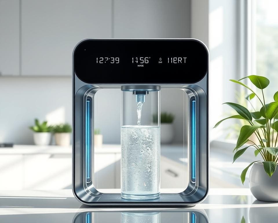 Smarte Wasserfilter mit Technologie