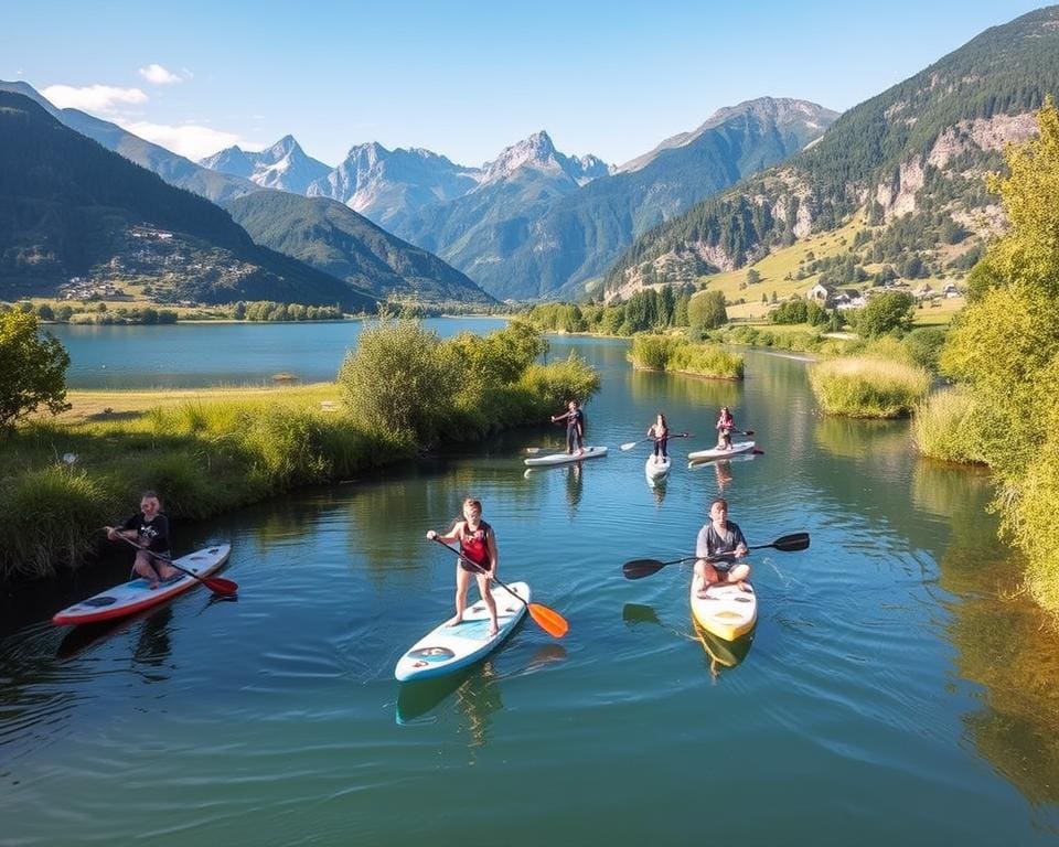 Stand-Up-Paddling Touren für jeden Niveau