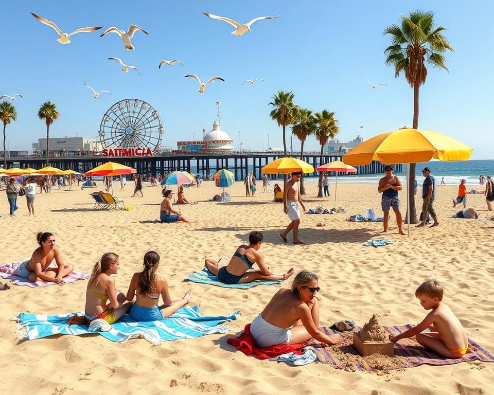 Strandurlaub in Santa Monica