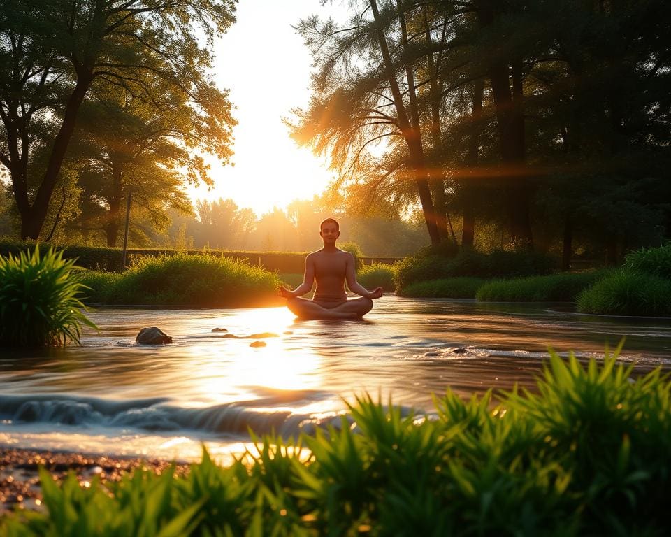 Stressabbau mit Yoga