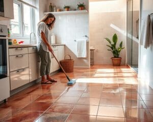 Tipps zur Pflege von Fliesen in Küche und Bad